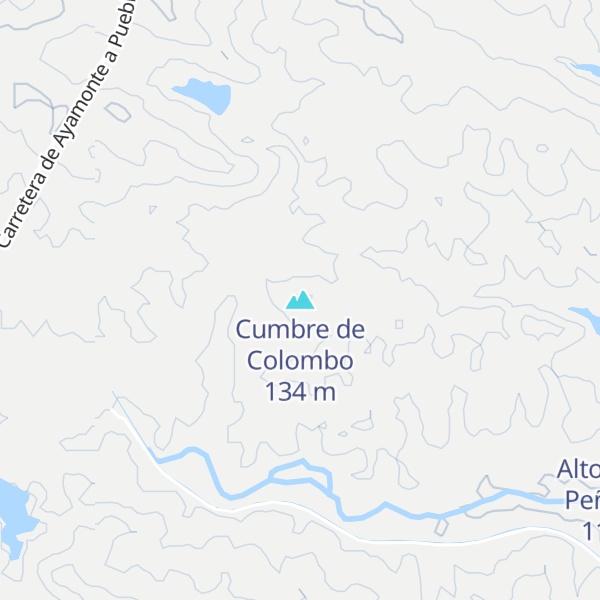 Map of Cumbre de Colombo