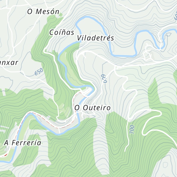 Map of Oficina de Información e Turismo de Samos