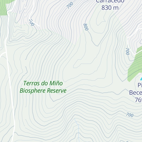 Map of Monte Vello