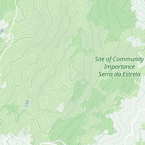 Map of Pedra Aguda