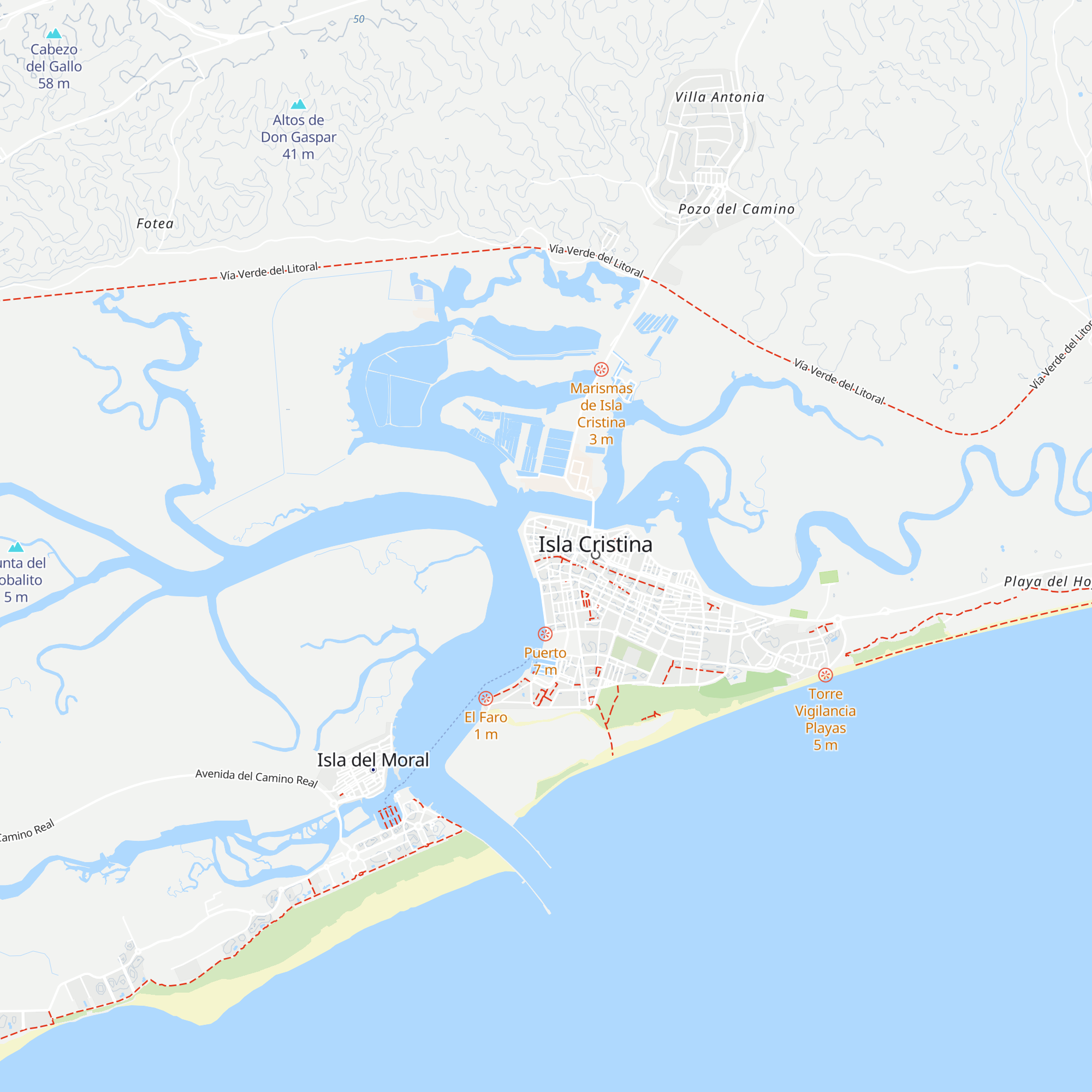 Oficina de Turismo map