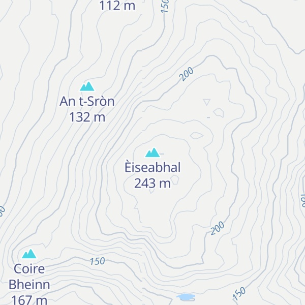 Map of Èiseabhal