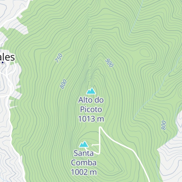 Map of Alto do Picoto
