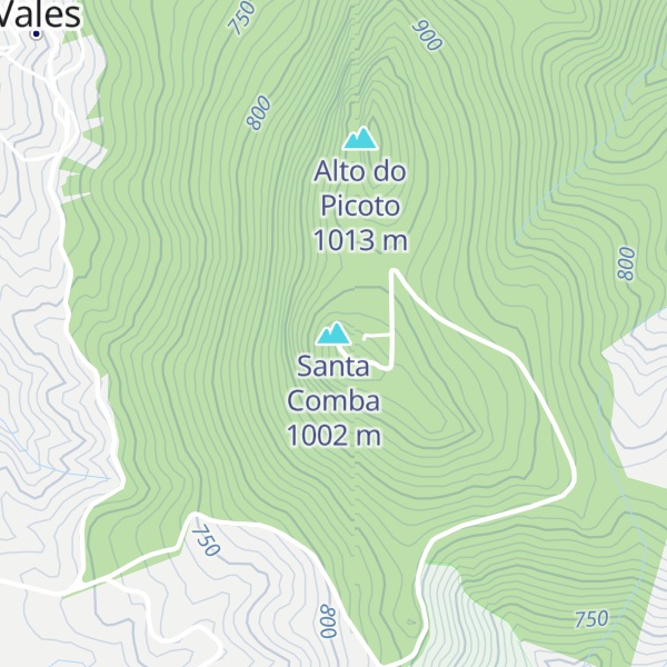 Map of Santa Comba