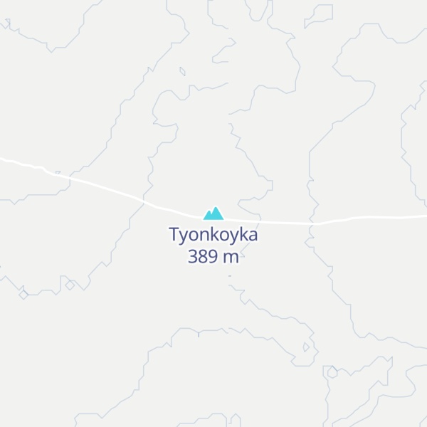 Map of Tyonkoyka