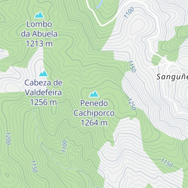 Map of Penedo Cachiporco