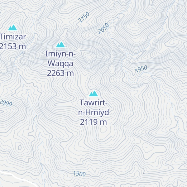Map of Tawrirt-n-Hmiyd