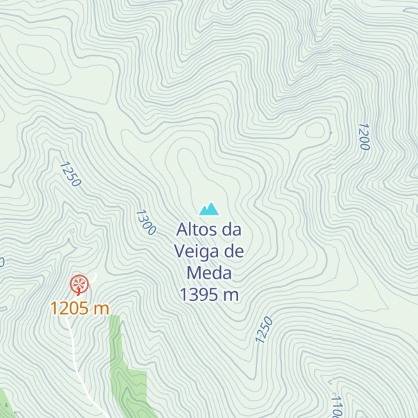 Map of Altos da Veiga de Meda