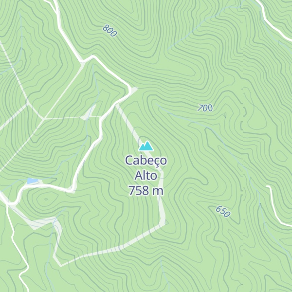 Map of Cabeço Alto