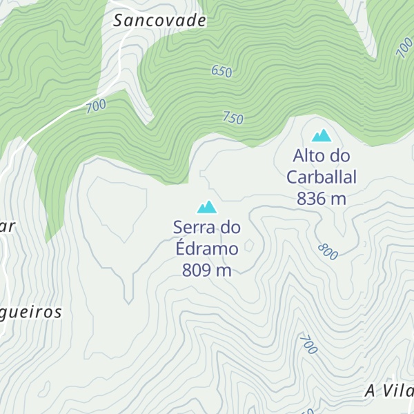 Map of Serra do Édramo