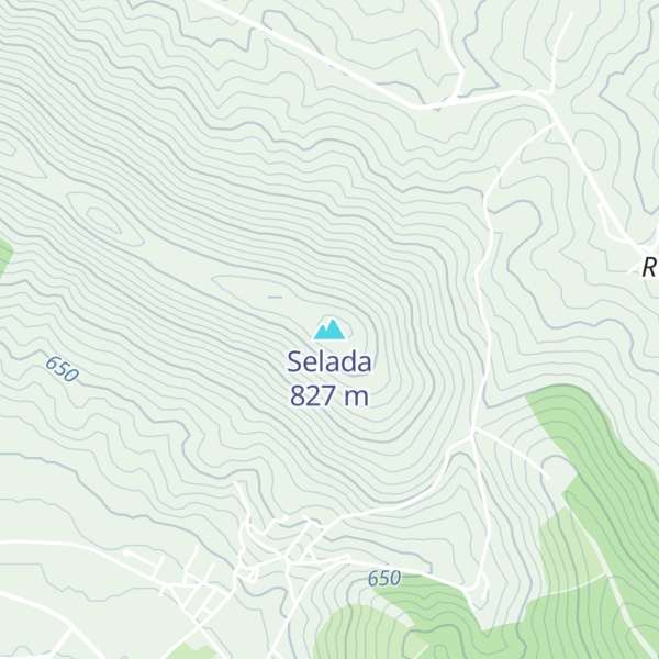 Map of Selada