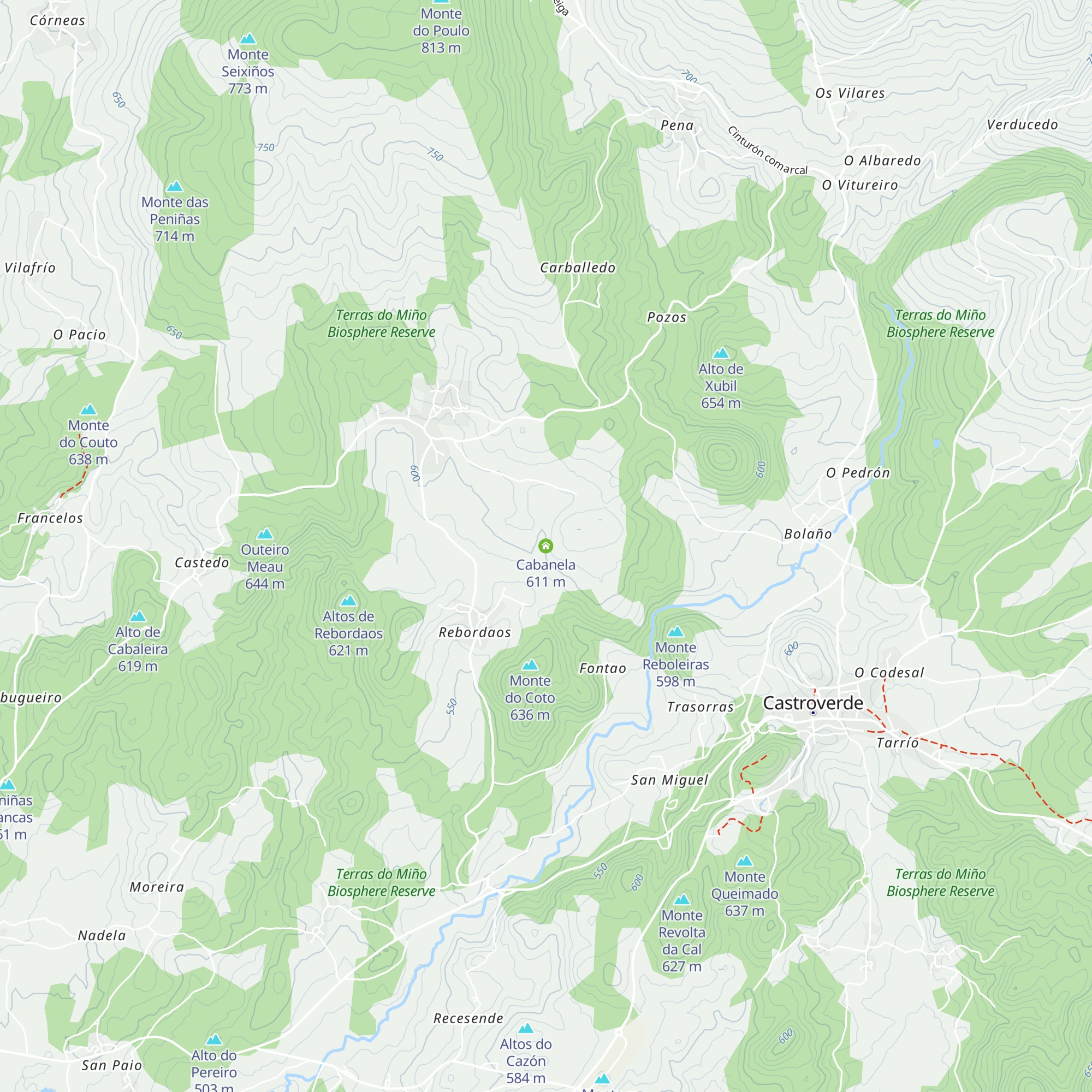 Cabanela map