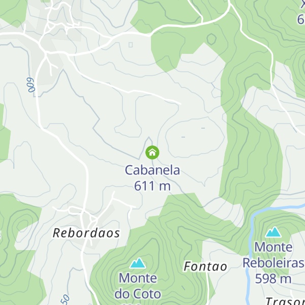 Map of Cabanela