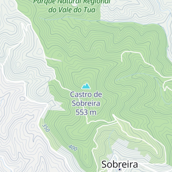 Map of Castro de Sobreira
