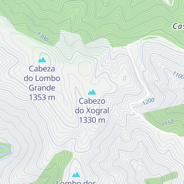 Map of Cabezo do Xogral