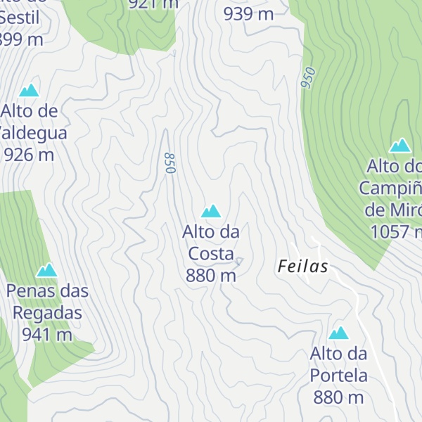 Map of Alto da Costa