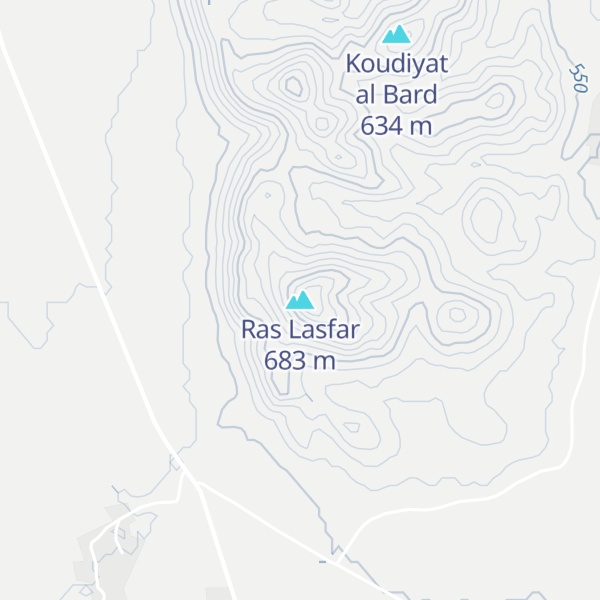 Map of Ras Lasfar