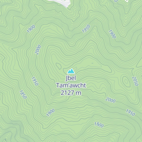 Map of Jbel Tam’awcht