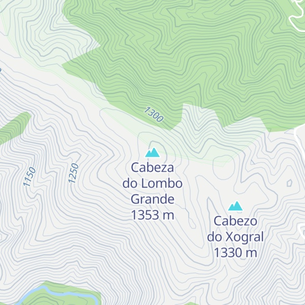 Map of Cabeza do Lombo Grande