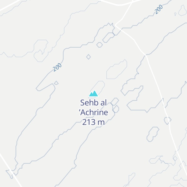Map of Sehb al ’Achrine