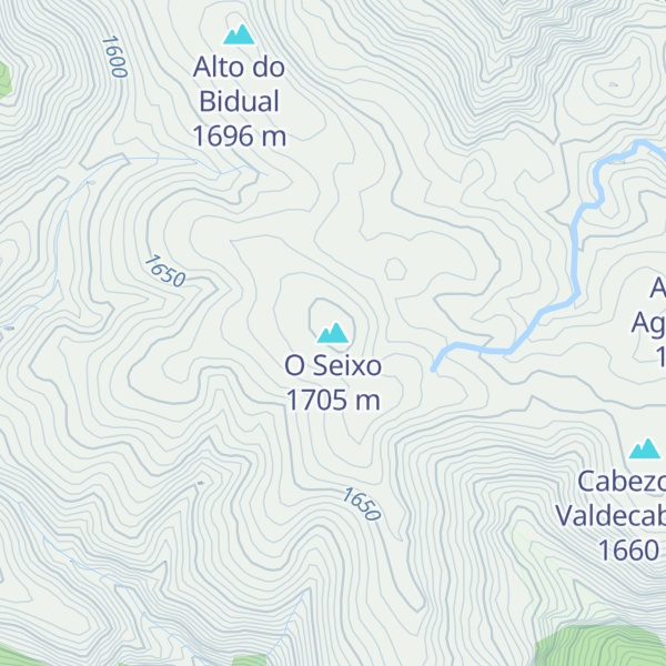 Map of O Seixo