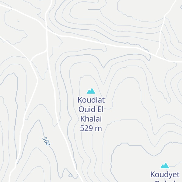 Map of Koudiat Ouid El Khalai