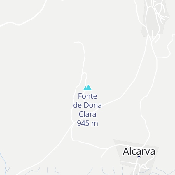 Map of Fonte de Dona Clara