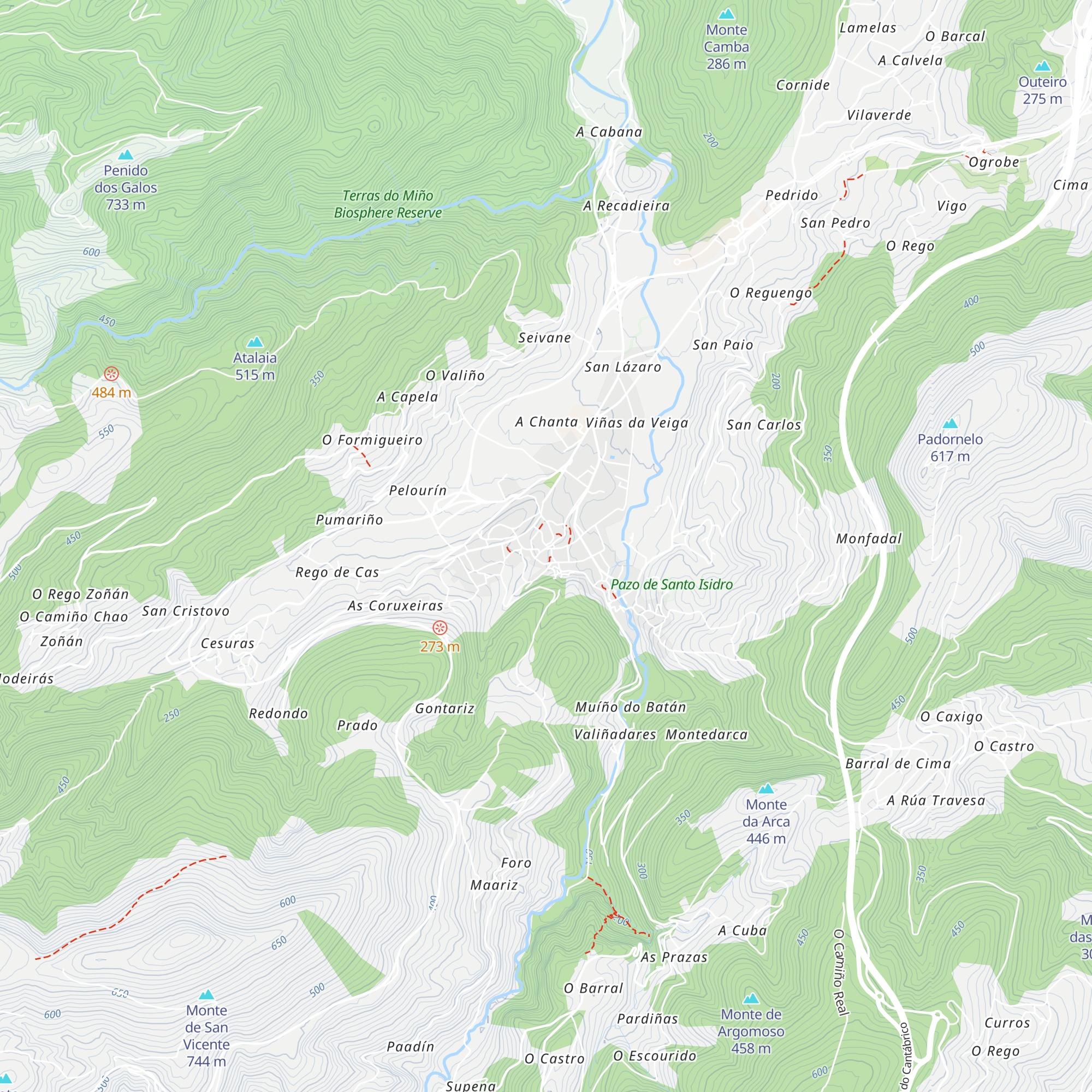 Oficina de Turismo de Mondoñedo map