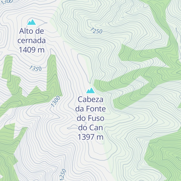Map of Cabeza da Fonte do Fuso do Can