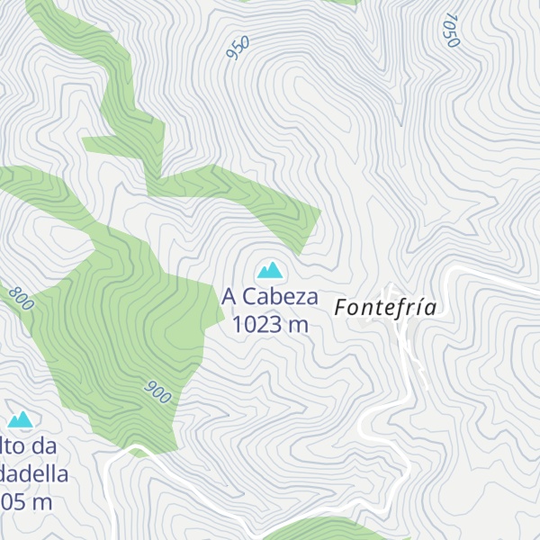 Map of A Cabeza