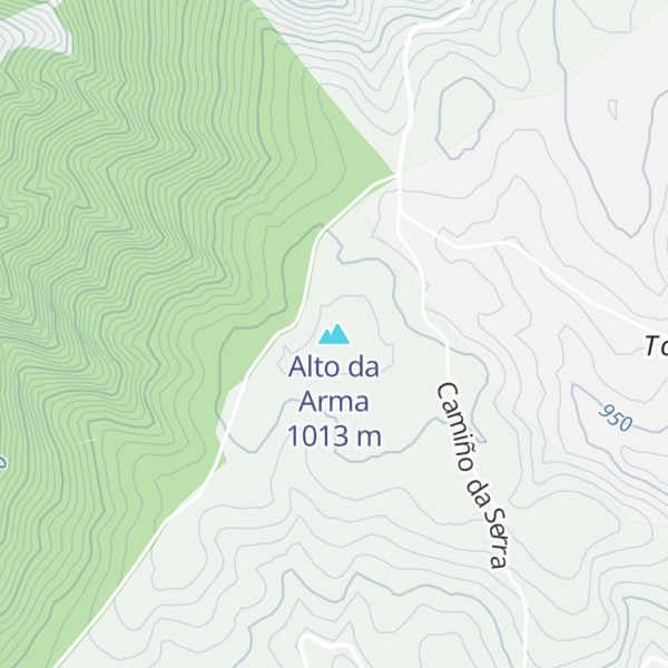 Map of Alto da Arma