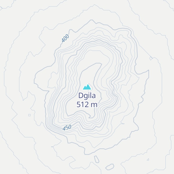 Map of Dgila