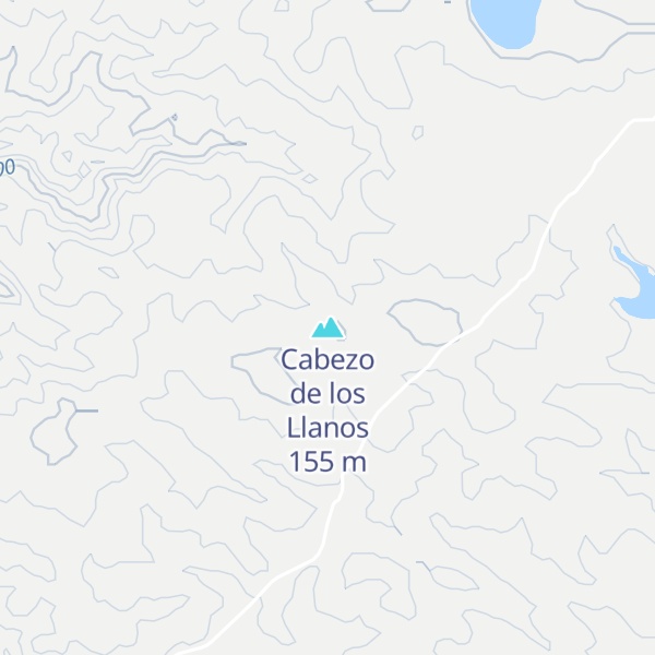 Map of Cabezo de los Llanos