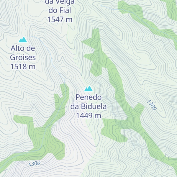 Map of Penedo da Biduela