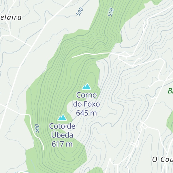 Map of Corno do Foxo