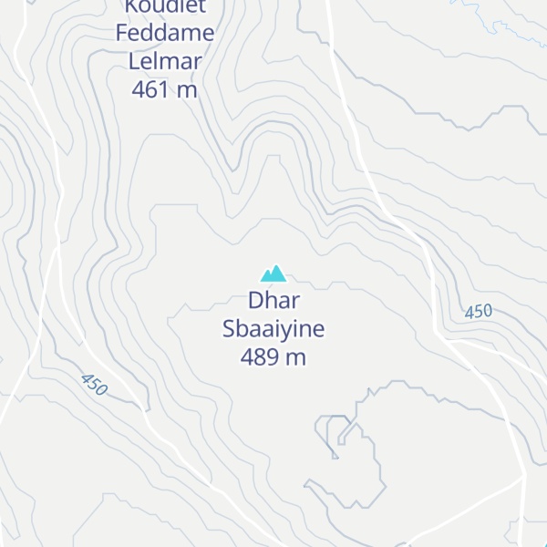 Map of Dhar Sbaaiyine