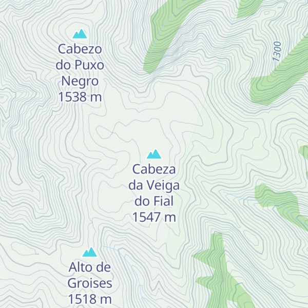 Map of Cabeza da Veiga do Fial