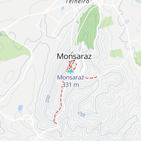 Map of Monsaraz
