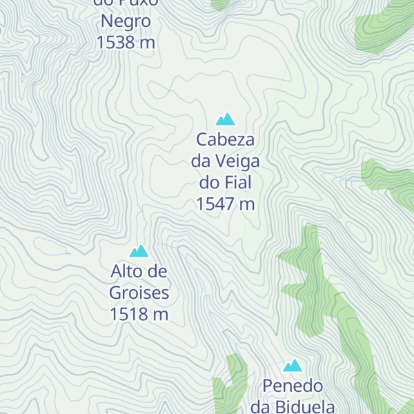 Map of Serra do Fial das Corzas