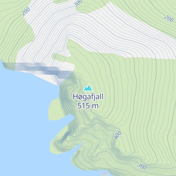 Map of Høgafjall