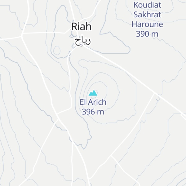 Map of El Arich