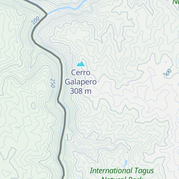 Map of Cerro de la Cruz