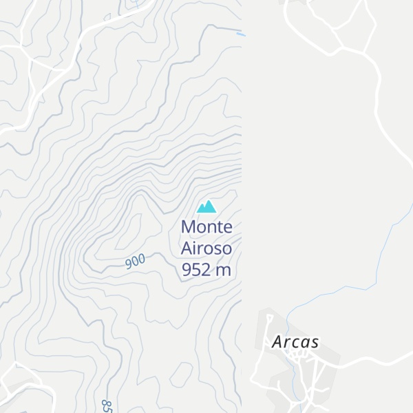 Map of Monte Airoso