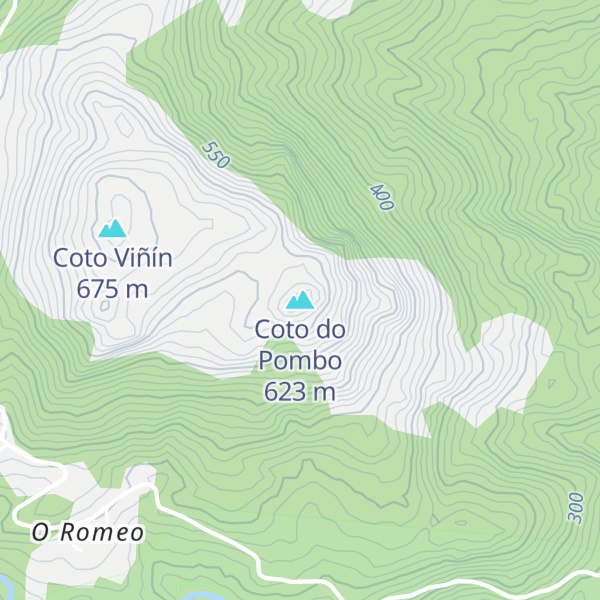 Map of Coto do Pombo