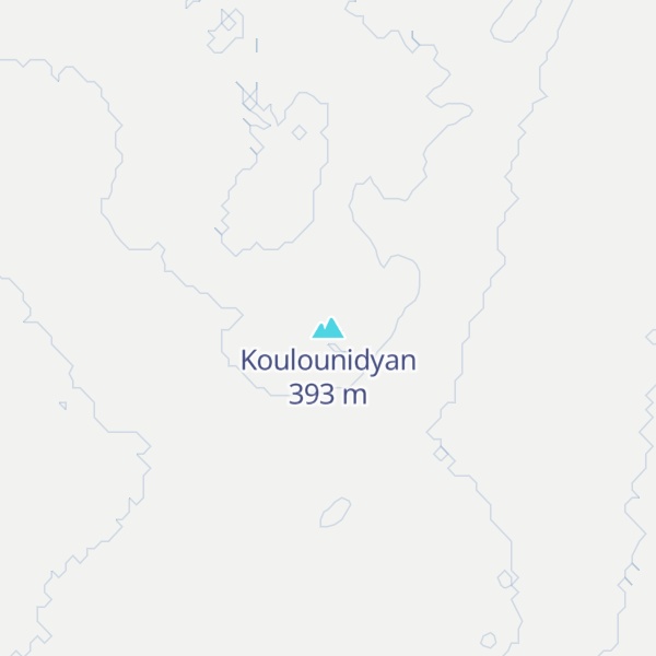 Map of Koulounidyan
