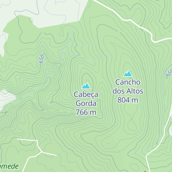 Map of Cabeça Gorda