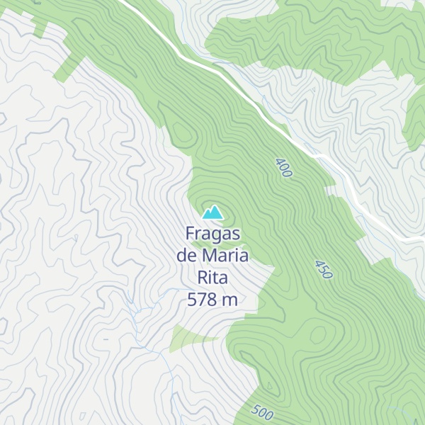Map of Fragas de Maria Rita