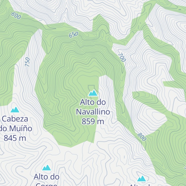 Map of Alto do Navallino