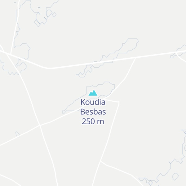 Map of Koudia Besbas