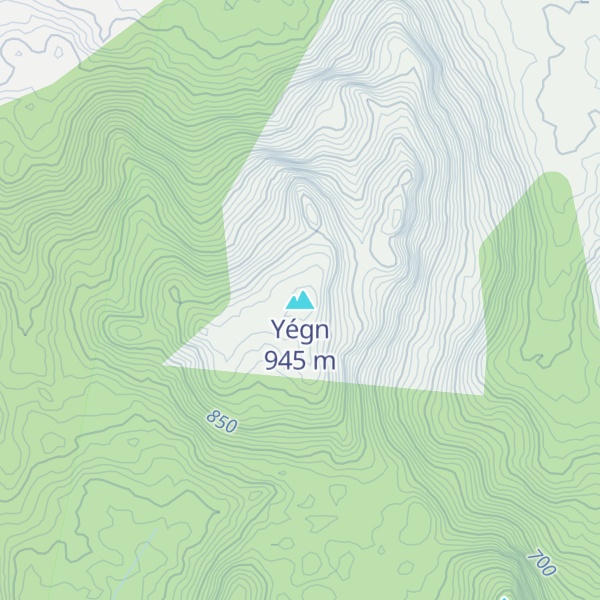 Map of Yégn